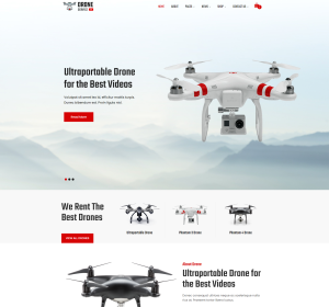 Drone Service - WordPress theme