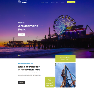Amusement Park - WordPress theme