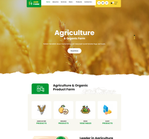 Agri Farm - WordPress theme