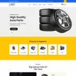 Auto Parts - WordPress Theme