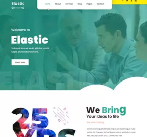 Elastic - WordPress theme