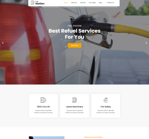 Fuel Station - WordPress theme