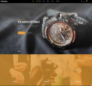 Luxury Watch - WordPress theme