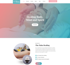 Palm Healing Free - WordPress theme