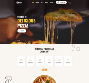 Pizza - WordPress theme