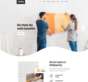 Wallpaper - WordPress theme